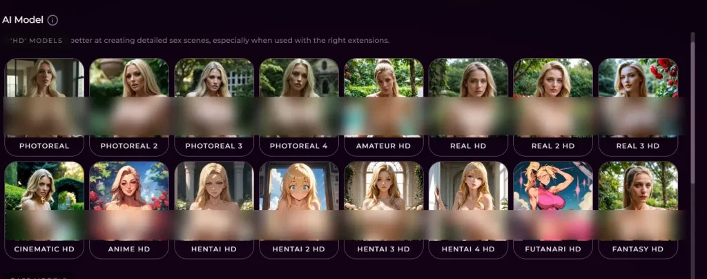 Choose AI Model from Seduced AI