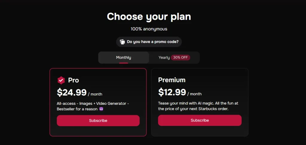 Sugarlab AI - Pricing Plan