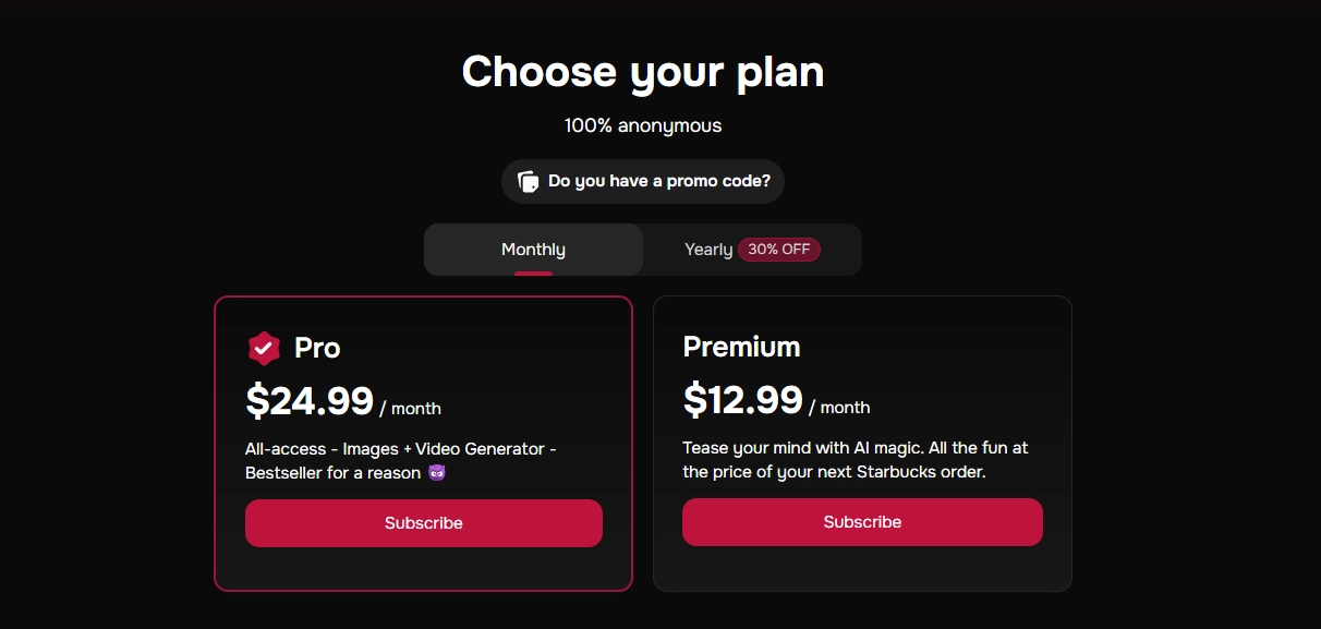 Sugarlab AI - Pricing Plan