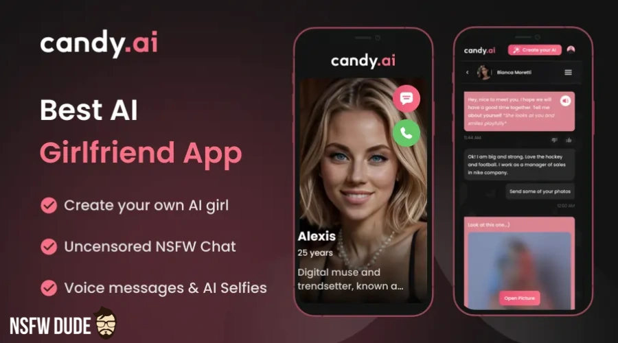 Candy AI - AI Girlfriend Banner