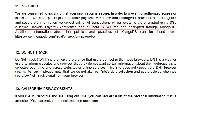 CreatePorn - Data Security