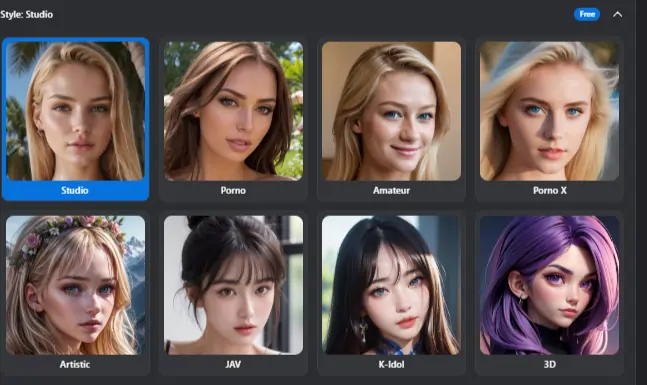 CreatePorn.com - AI Porn Image Style