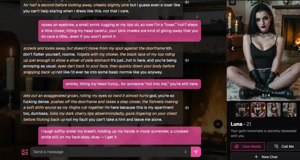 Ourdream AI - Chat with AI Companion Luna