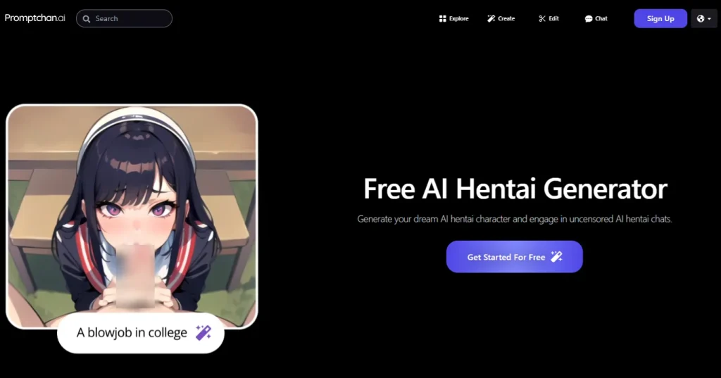 Promptchan AI - AI Hentai Generator