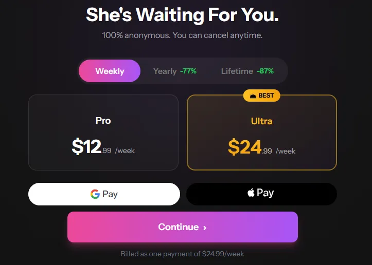 Kupid AI Pricing