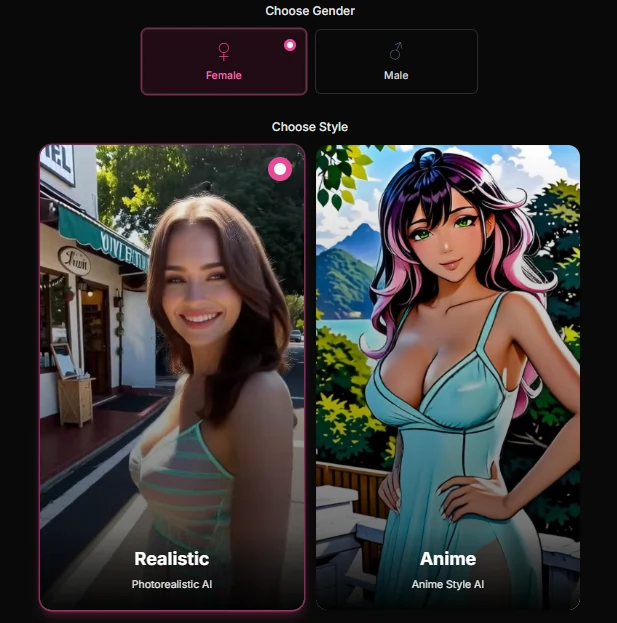 AiAllure AI Character Customization