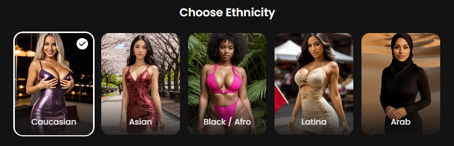 Candy AI Ethnicity