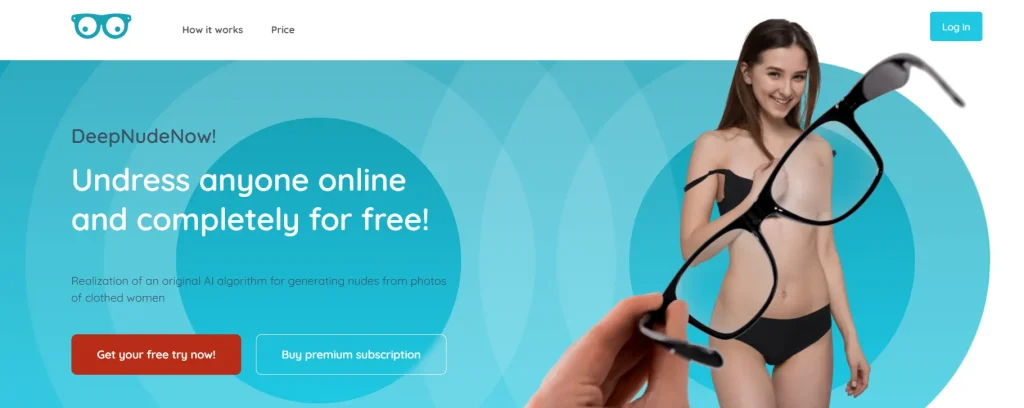 DeepNudeNow Homepage