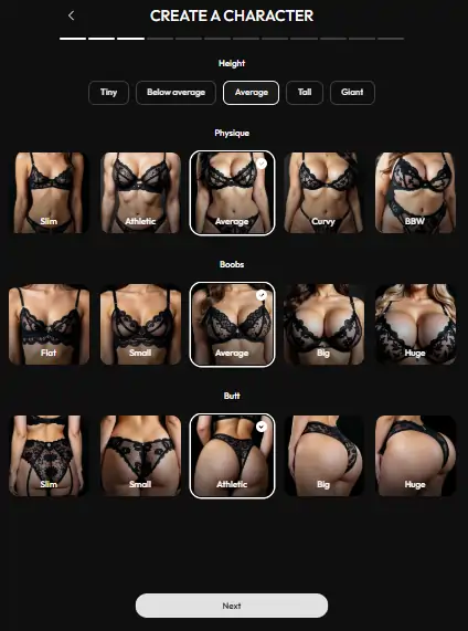 Joi AI Deep Character Customisation