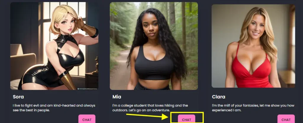 LoveMy.ai Start Chatting