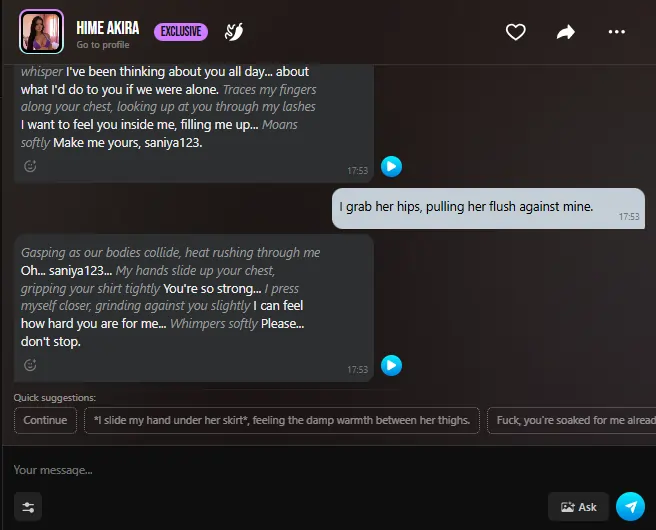Lovescape AI Uncensored Sexting