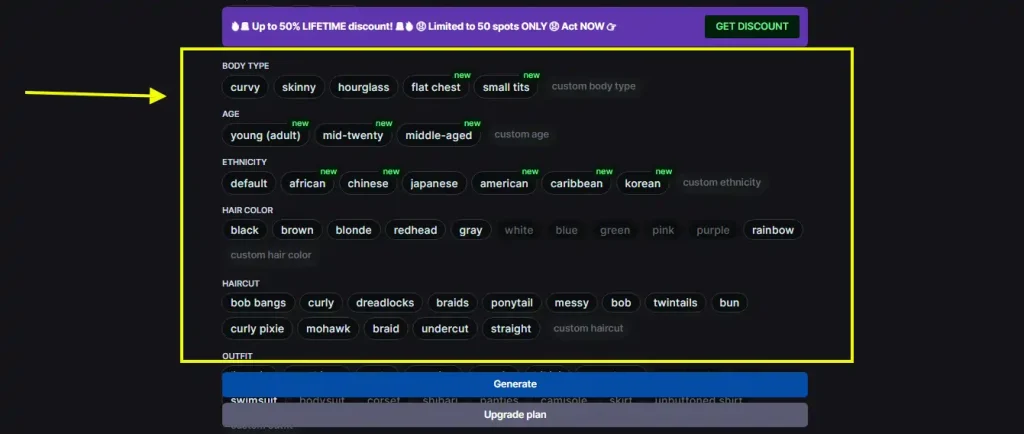 Pornjoy AI Customize