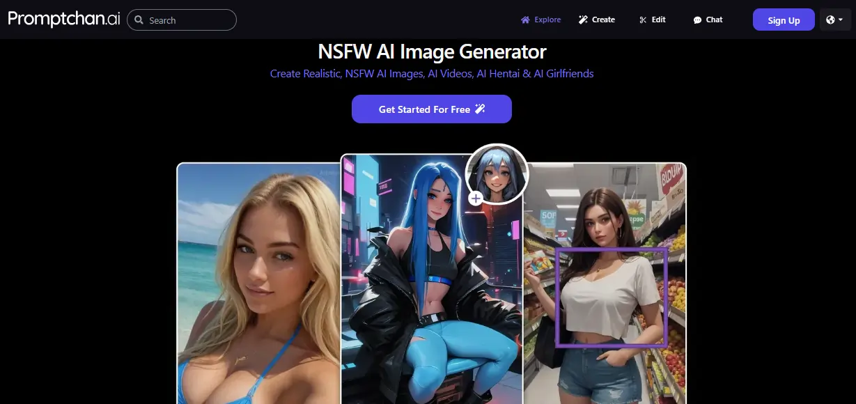 Promptchan AI NSFW Images Generator