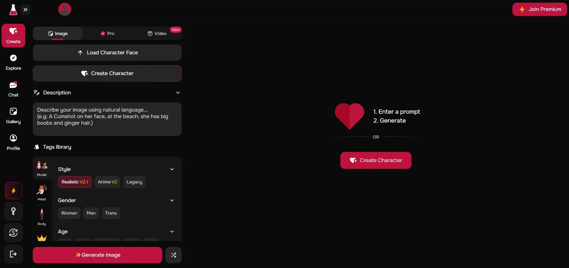 Sugarlab AI Sex Image Generator