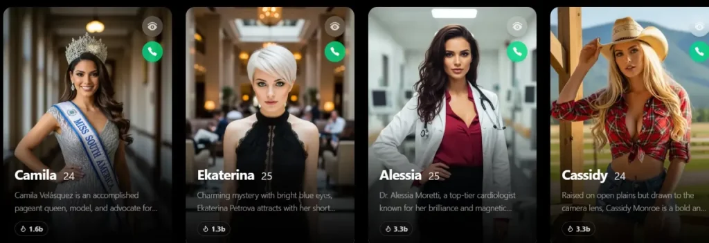 SweetDream AI Professional AI Girlfriend Personas