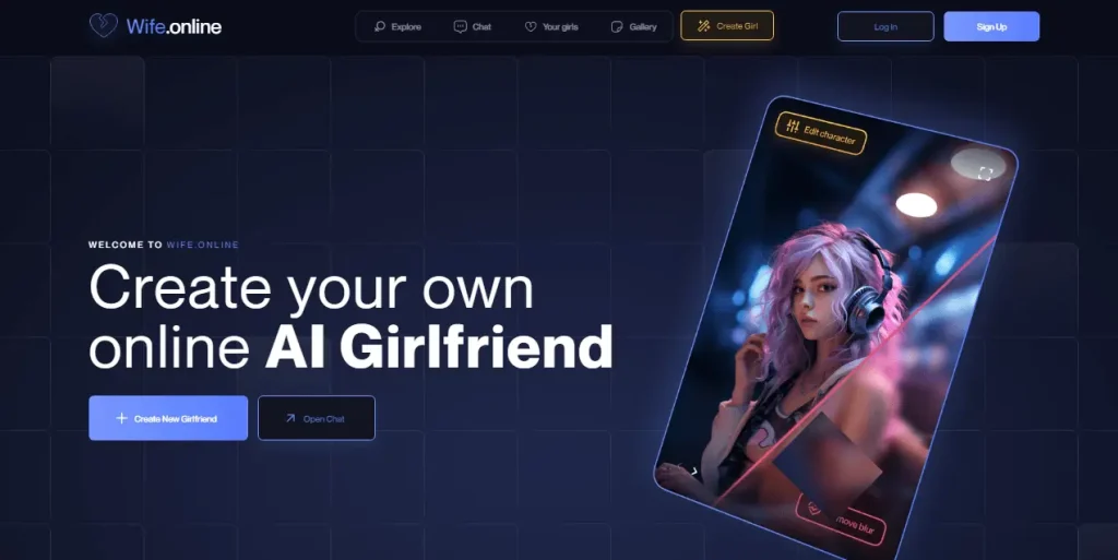 Wife.online Homepage