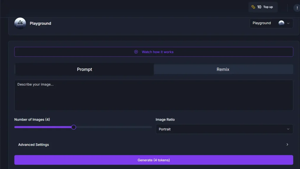 xMode AI Image preferences