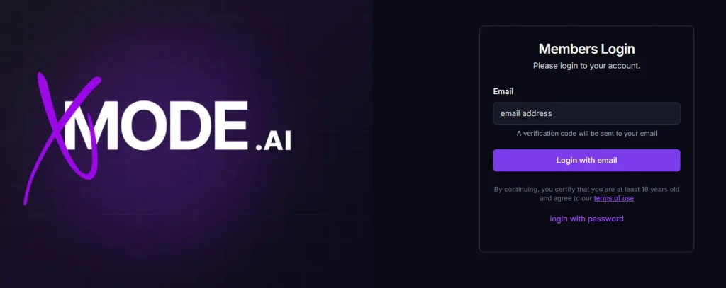 xMode AI login