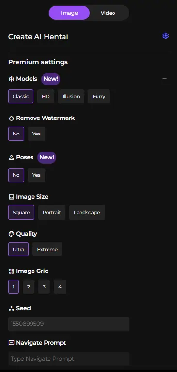 AI Hentai Generator Hentai Models