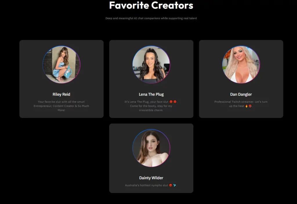 Clona AI Popular AI Creators