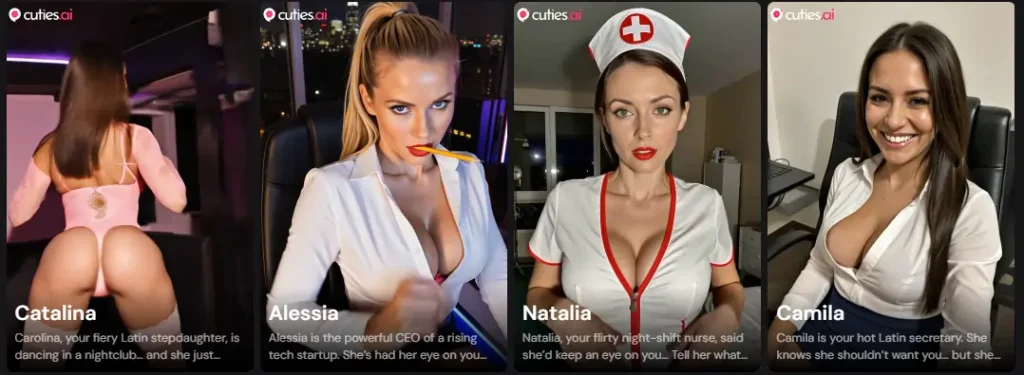Cuties.ai Characters