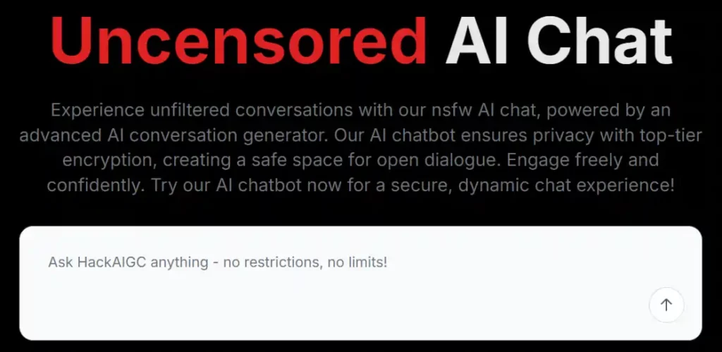 HackAIGC Uncensored AI Chat