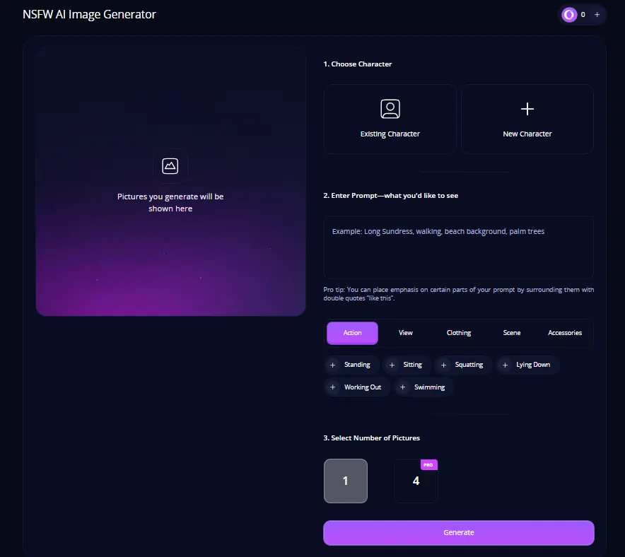 HeraHaven AI Image Generator