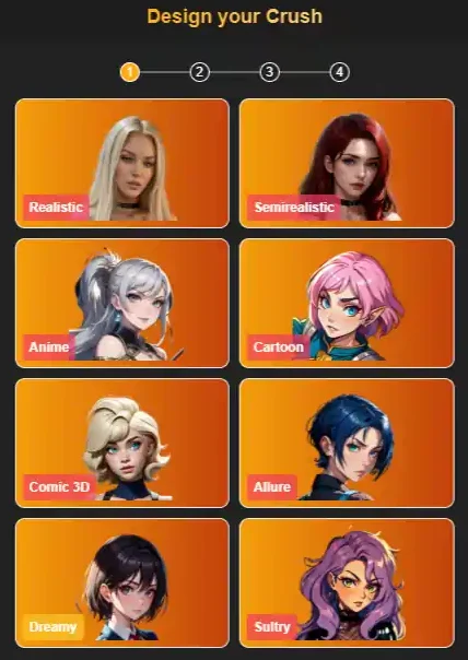 KrushChat AI Character Customization