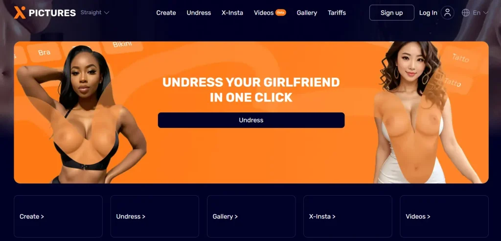 Xpicture AI Homepage