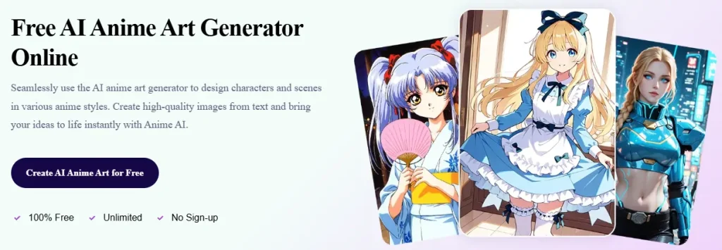 Anifun AI Anime Art Generator