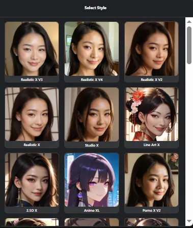 CreateAIAsian Styles