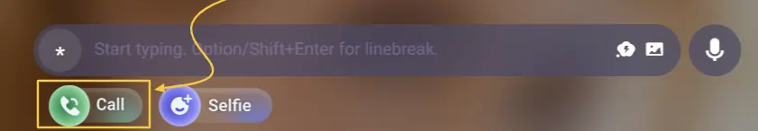 Flipped.chat Voice Calls