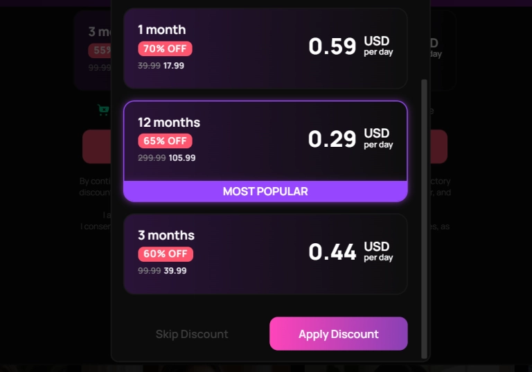 Get-Harder.Today Discounted Pricing- one-time offer