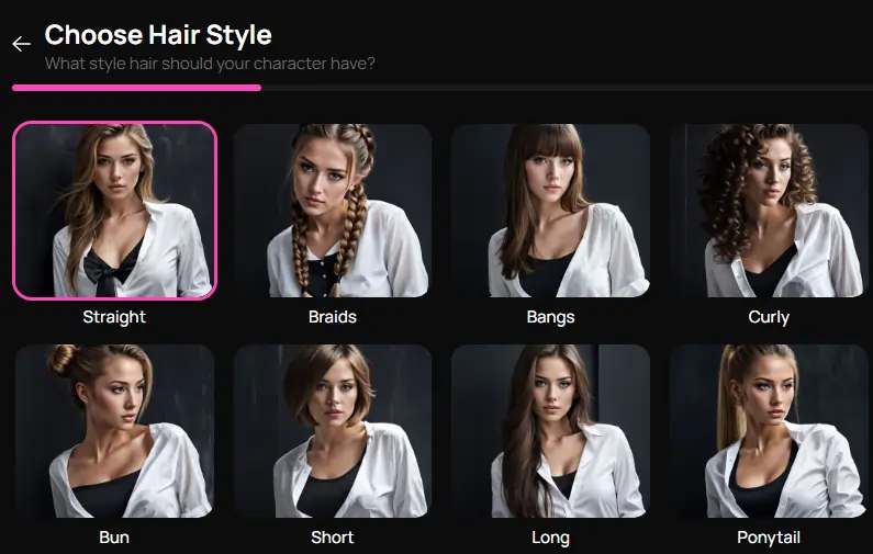 Get-Harder.today Character Hairstyle