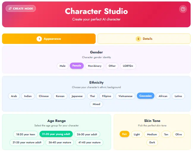 Idyll AI Character Studio