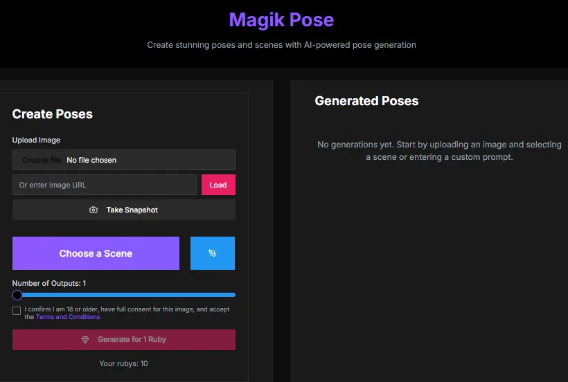 Magik Face Magik Pose