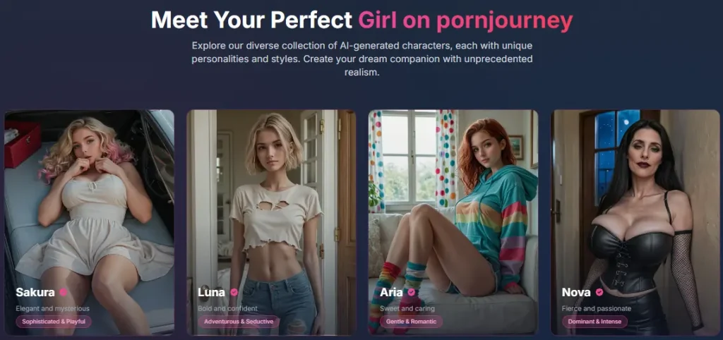 PornJourney Characters