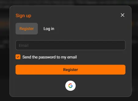 Pornworks AI - Signup Page