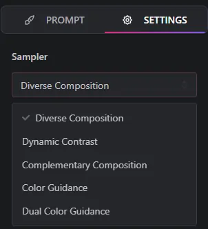 Unstable Diffusion Advanced Sampler Options