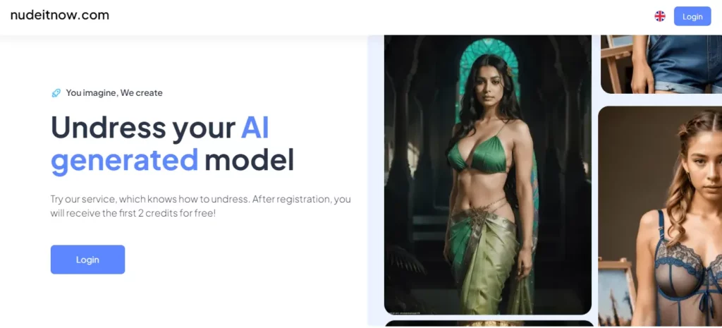 nudeitnow.com Homepage