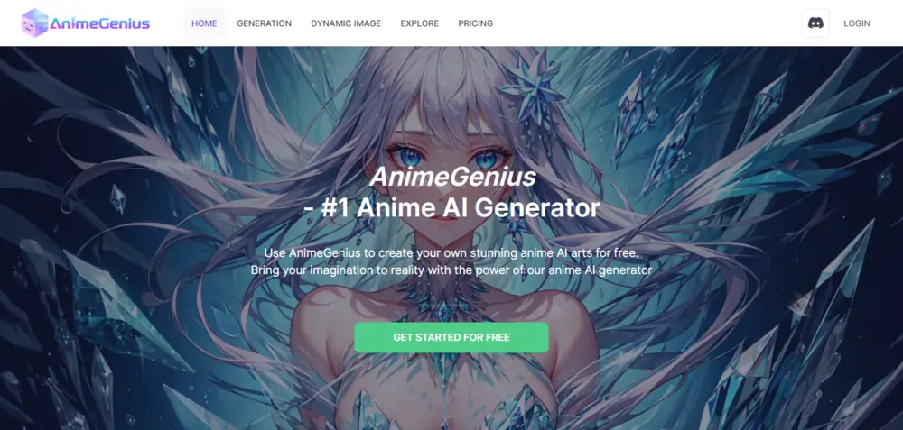 AnimeGenius Homepage