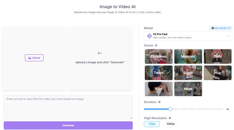 AnimeGenius Image to Video
