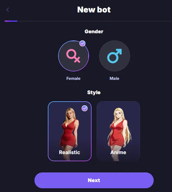 Botify AI Create Character