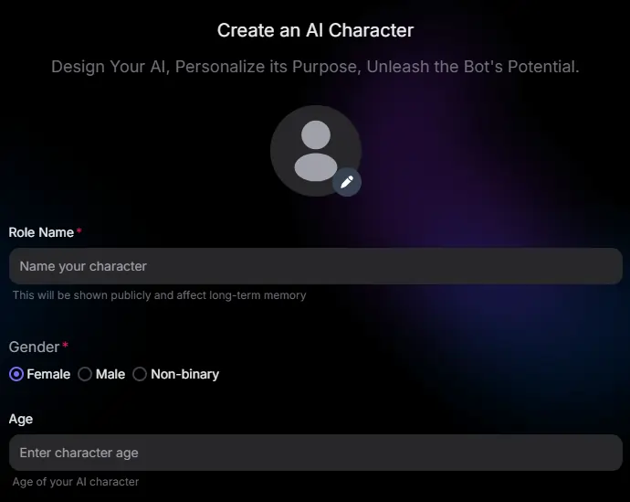 Dreemy AI Create AI Character