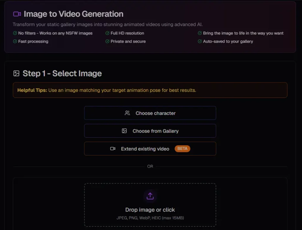 FreeGF AI Video Generation