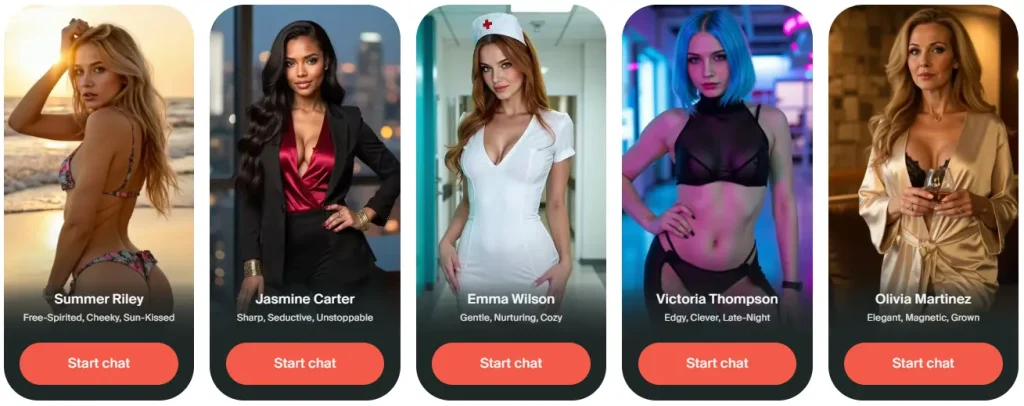 Girlfriend.AI Character Library