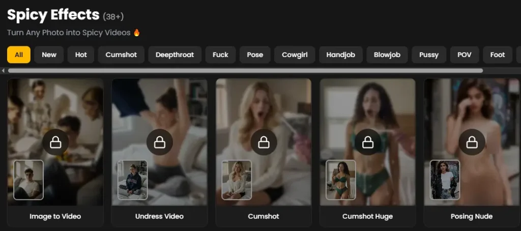 Hifun AI Spicy Effects