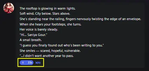 Joyland AI Voice Messages