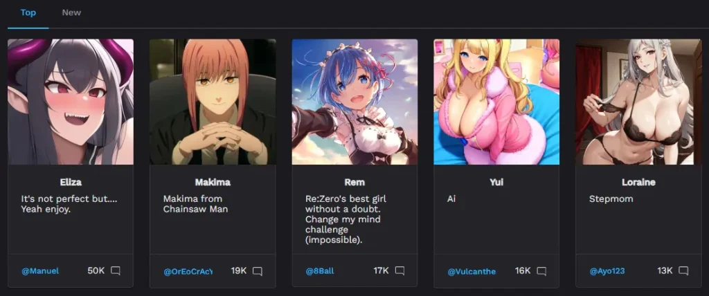 Korewa AI Characters