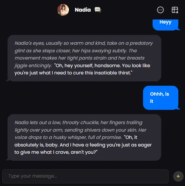 Loveon Chat Conversation